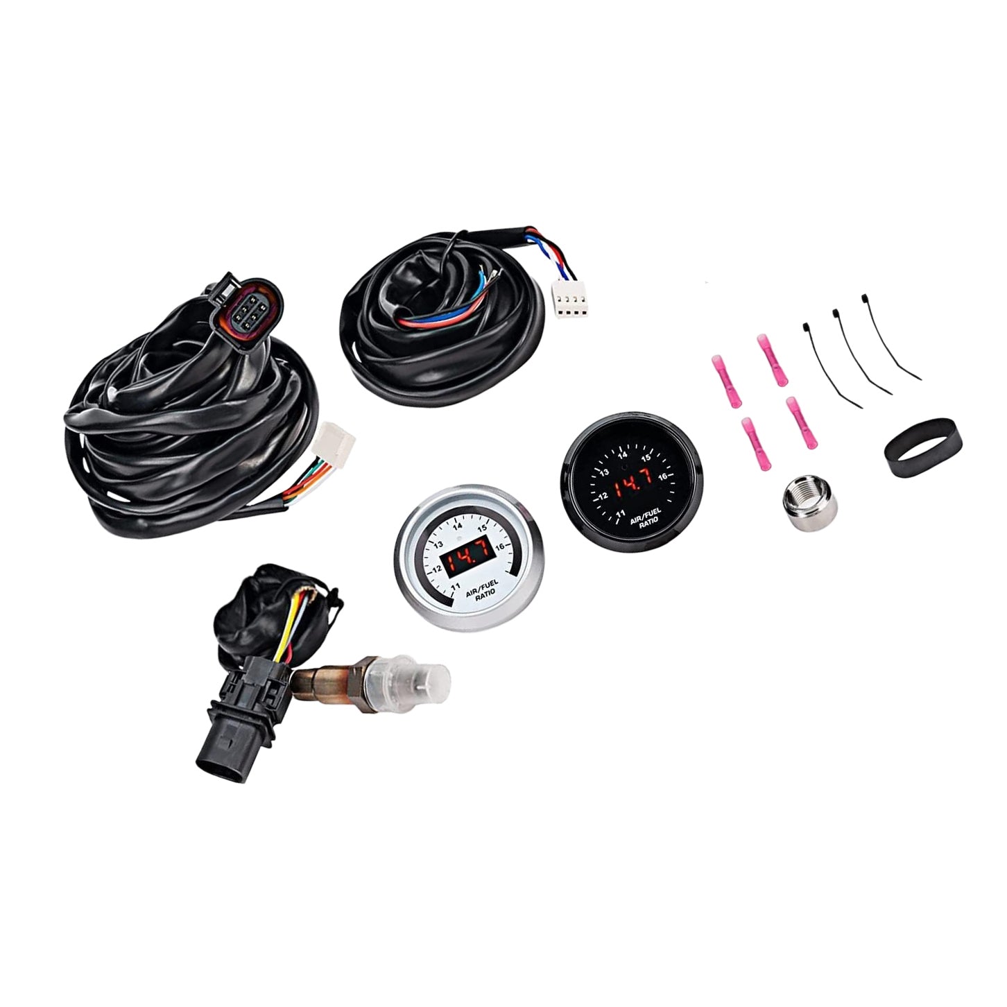Wideband Air Fuel Ratio (AFR) Gauge Kit 52mm Suitable For Universal 30-4110-3