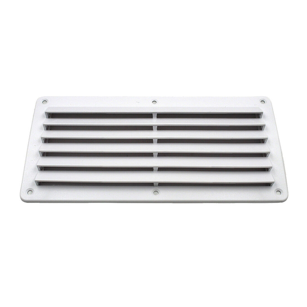 Rectangular Louvered Air Vent or Dent Vent For Caravan RV Boat Marine 260 x 125mm-0