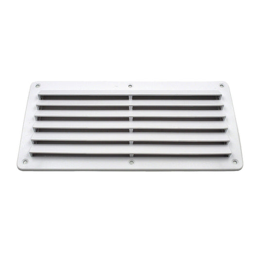 Rectangular Louvered Air Vent or Dent Vent For Caravan RV Boat Marine 260 x 125mm-0