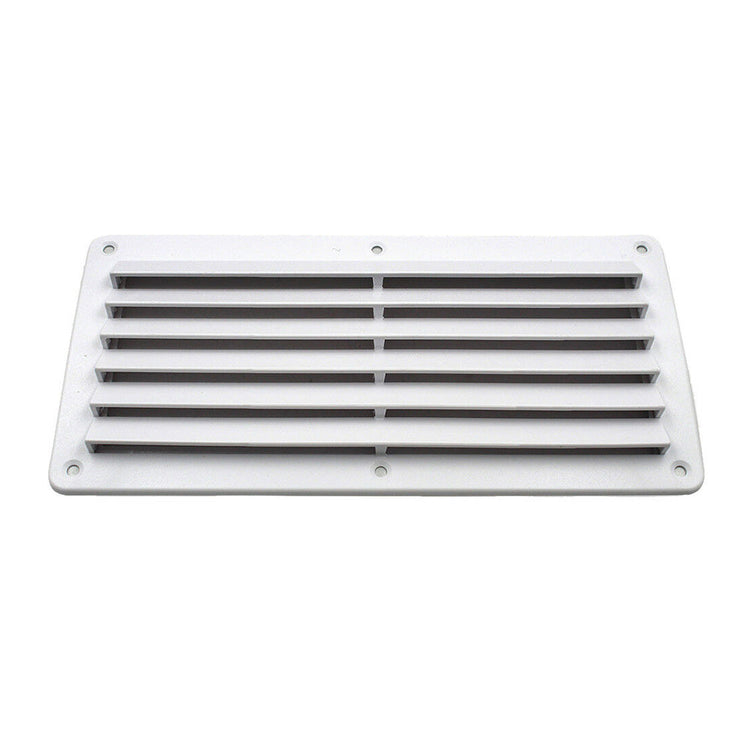 Rectangular Louvered Air Vent or Dent Vent For Caravan RV Boat Marine 260 x 125mm-0