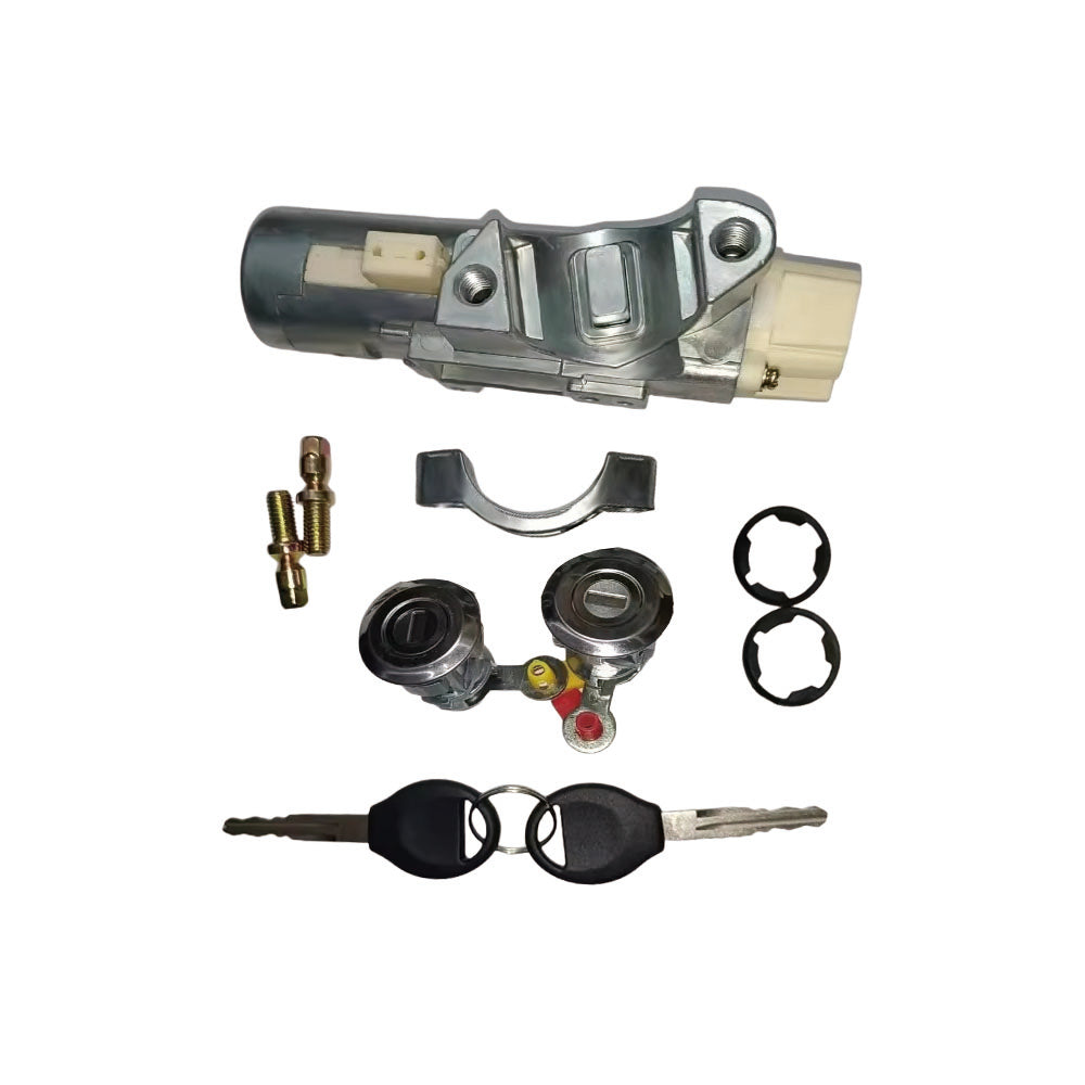 Door Lock Key Ignition Barrel Set Suitable For Nissan Patrol GU Y61 Ute 2000-2017-1