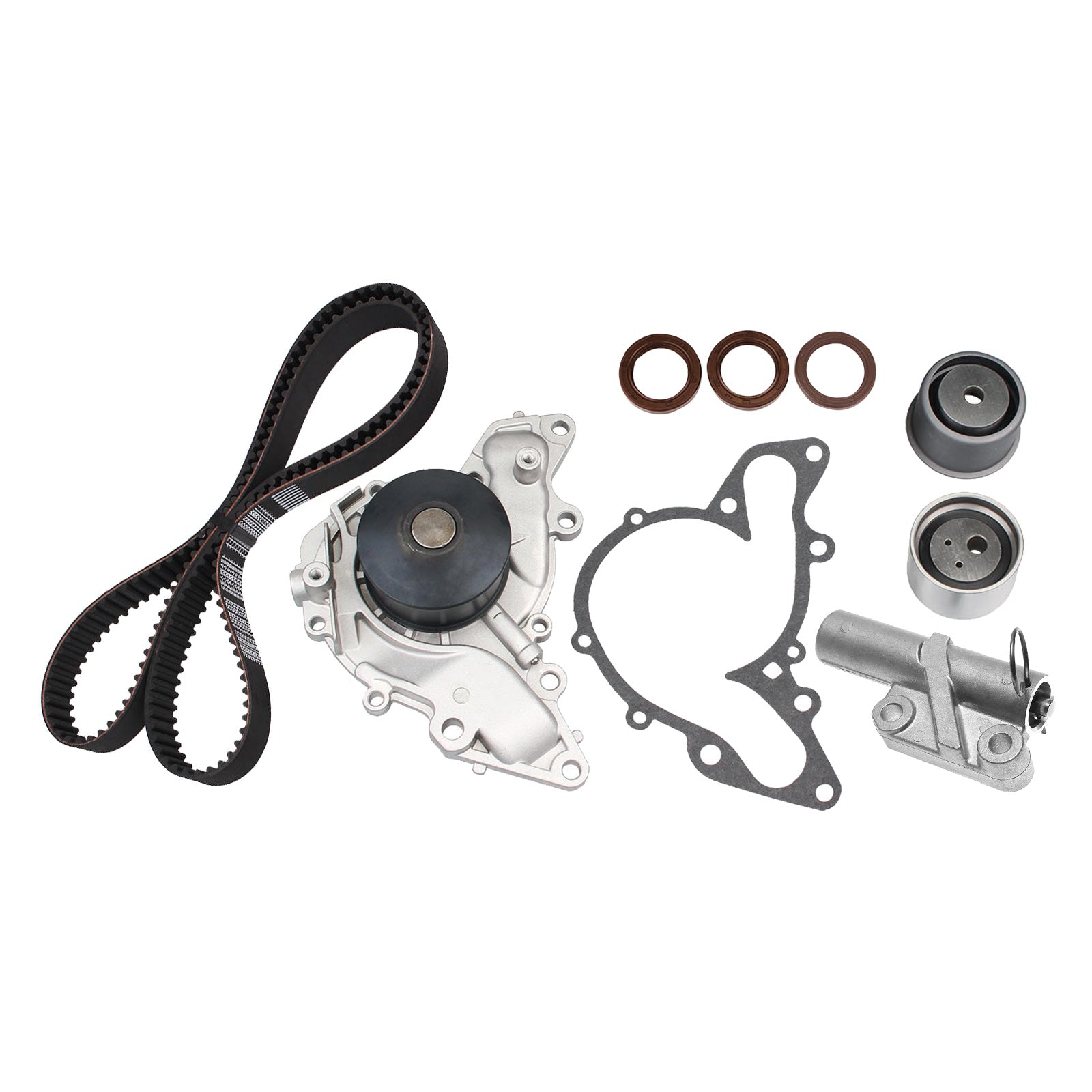 1x Timing Belt Kit w/ Water Pump Suitable For Mitsubishi 380 Magna Verada Pajero-0
