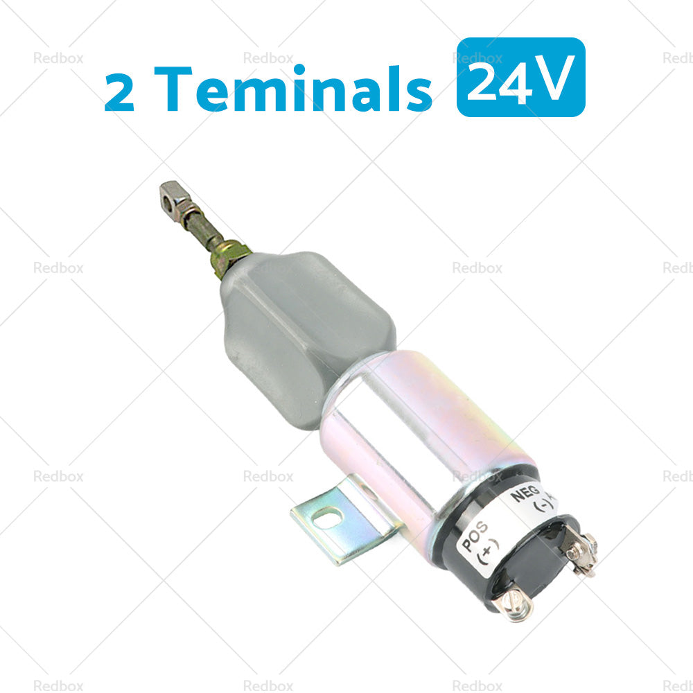 12V 24V Fuel Shutoff Solenoid Valve 1751ES Brand New-7