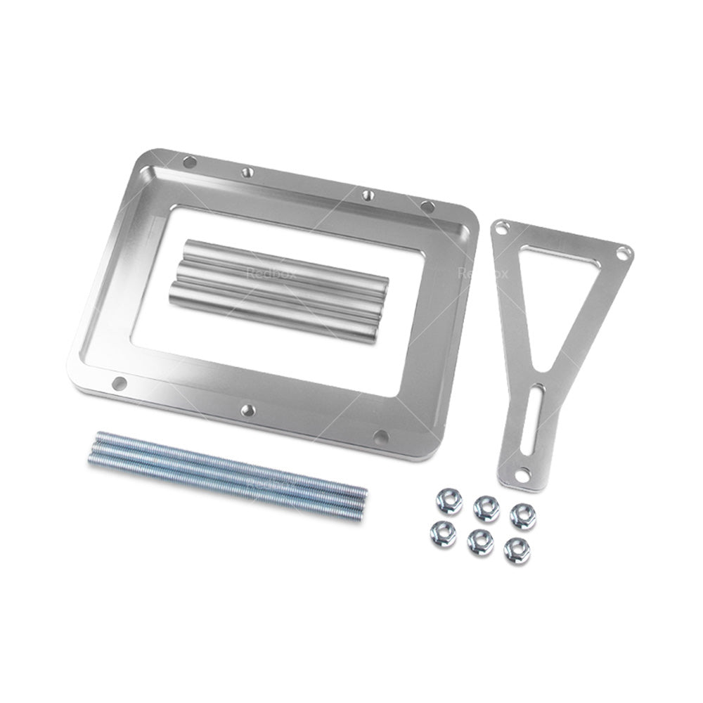 Universal Aluminum Billet Battery Tray Hold Down Relocation Box Mount Suitable For 551181-0