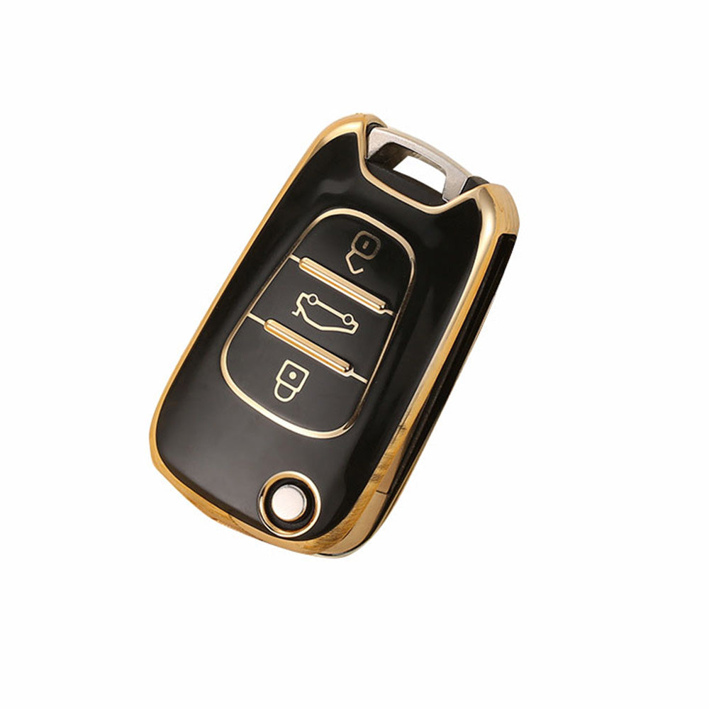 Remote Flip Key Cover Case Shell Protector Suitable For Hyundai i30 ix35-3