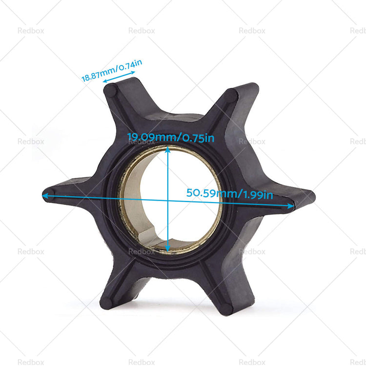 Water Pump Impeller Suitable for Mercury 30 35 40 45 50 60 65 70HP Outboard-3