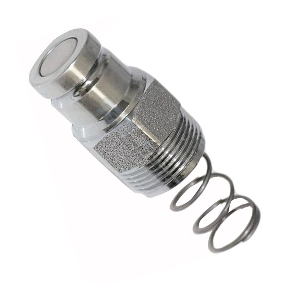 3/8in Hydraulic Male Drain Line Flat Face Quick Coupler Suitable For Bobcat 7246798-2
