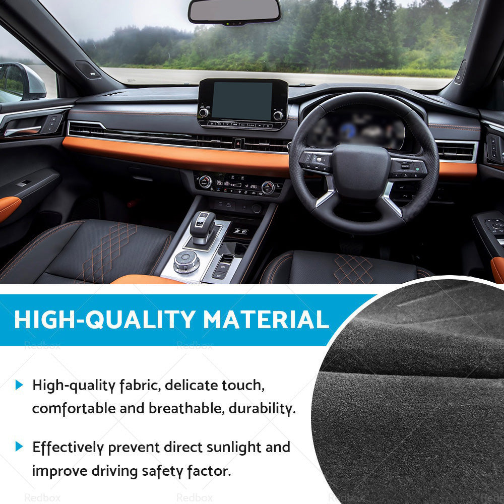 Dash Mat Suitable For Mitsubishi Outlander 2023Dashboard Cover Pad Carpet HUD-4