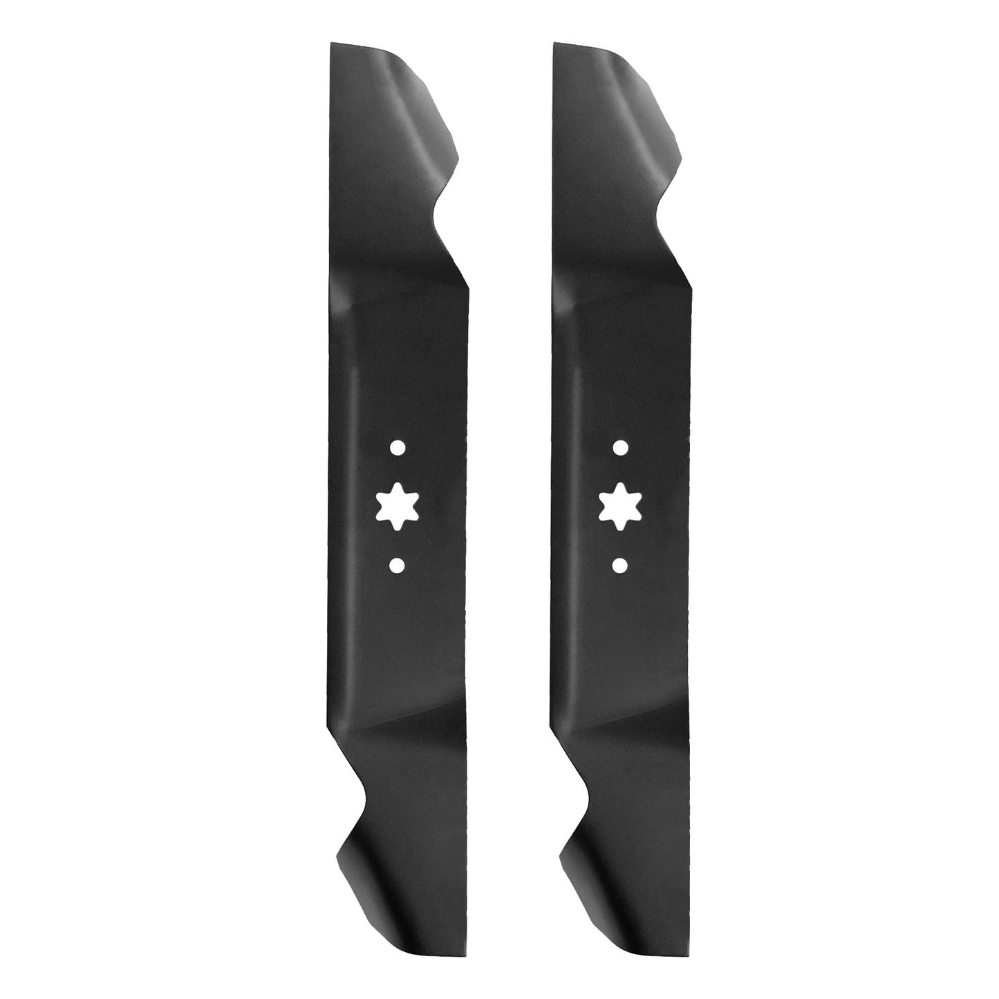 4x Blades Suitable for 38 inch  MTD Ride on Mowers 6 Point Centre Hole 742-0654-4