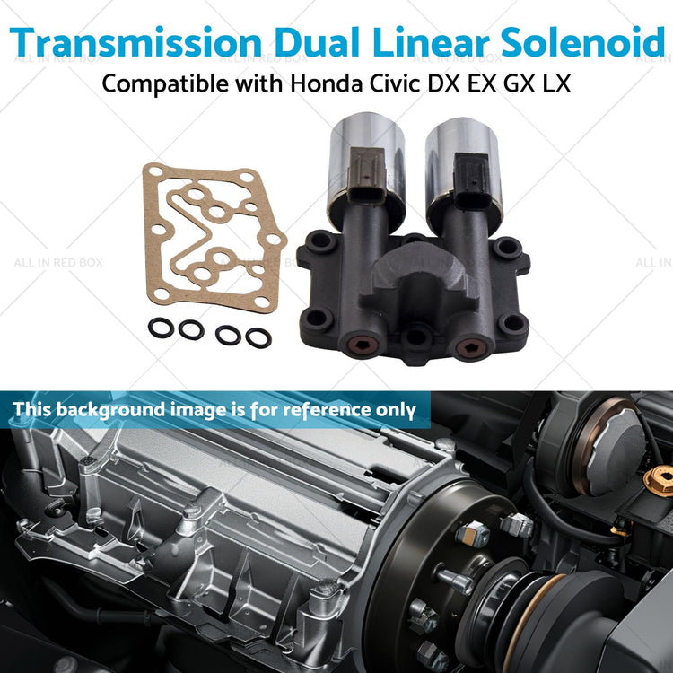 Transmission Dual Linear Solenoid Suitable for Honda Civic DX EX GX LX 2006-2011-4