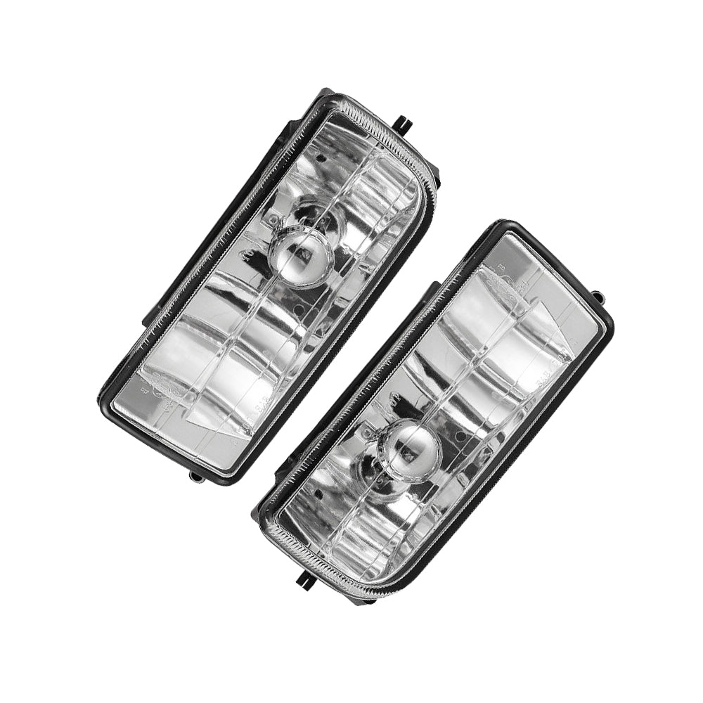 2x Fog Lights Driving Spot Lamps Black Housing Suitable For BMW E36 3 Series 1992-1998-2