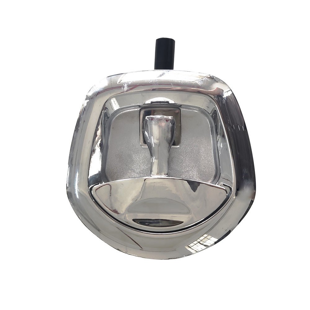 Chrome Power Operated Whale Tail T Handle 12V Folding Lock Suitable For Trailer Canopy - Frazy's Auto Parts
