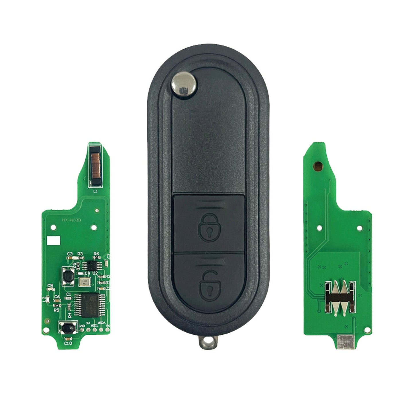 Complete Remote Key Suitable For MG MG3 Hatchback 1.5L Petrol Chip ID46 433MHz - Frazy's Auto Parts
