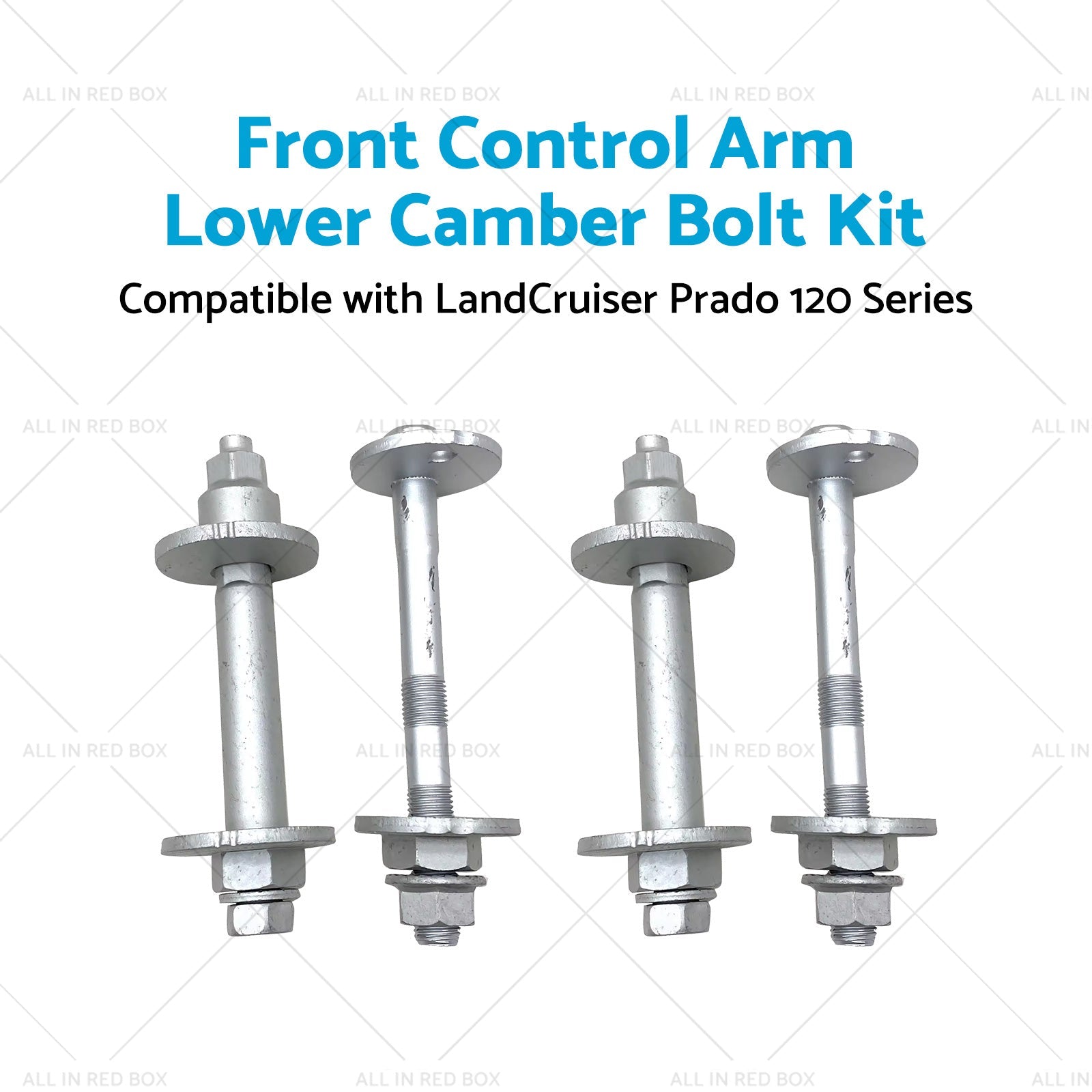 Control Arm Lower Camber Bolt Kit Front Suitablefor LandCruiser Prado 120 Series - Frazy's Auto Parts