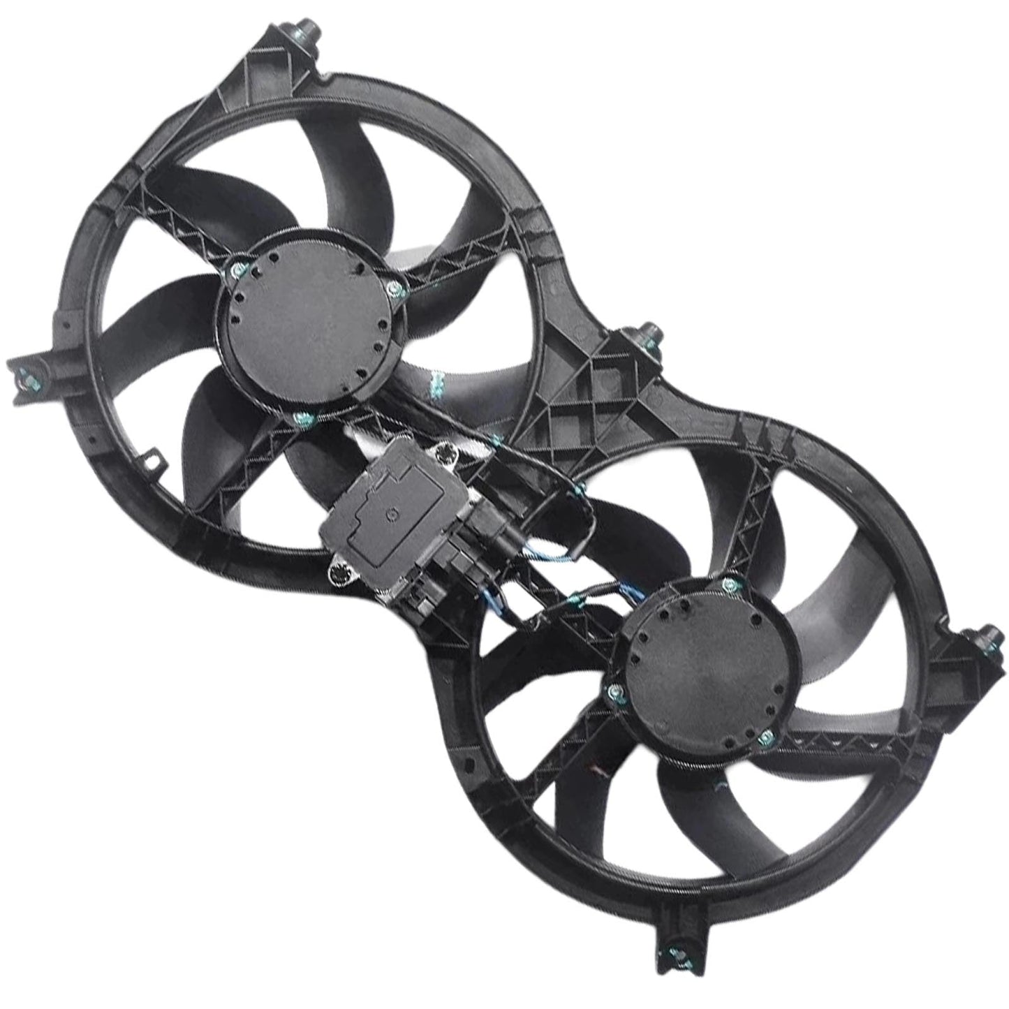 Cooling Fan w/ Motor & Control Module Suitable for Nissan Pathfinder R52 2.5 3.5 - Frazy's Auto Parts