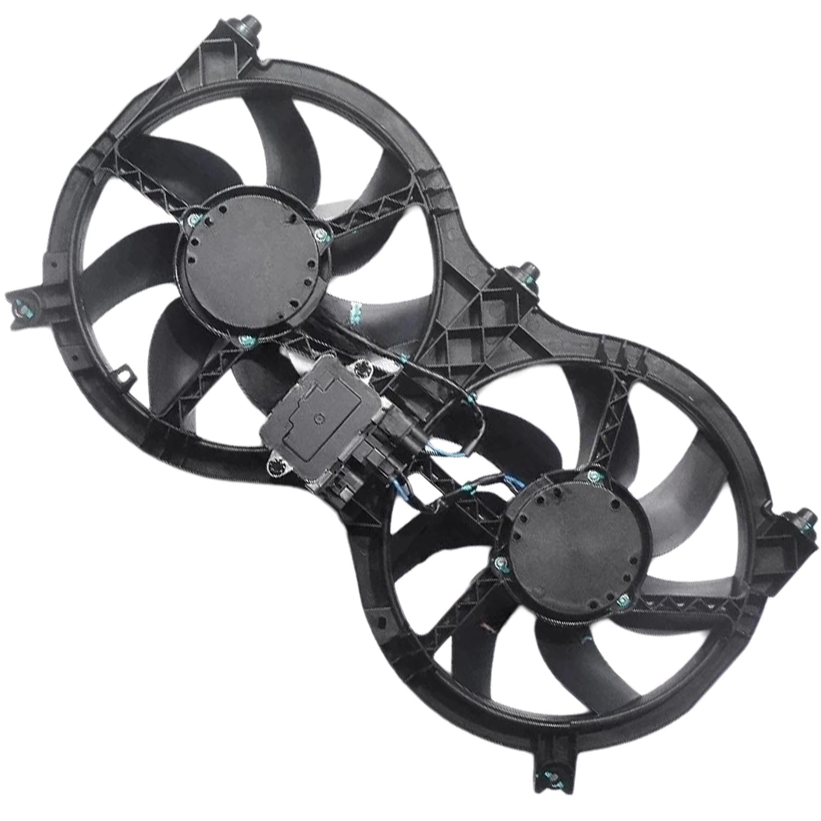 Cooling Fan w/ Motor & Control Module Suitable for Nissan Pathfinder R52 2.5 3.5 - Frazy's Auto Parts