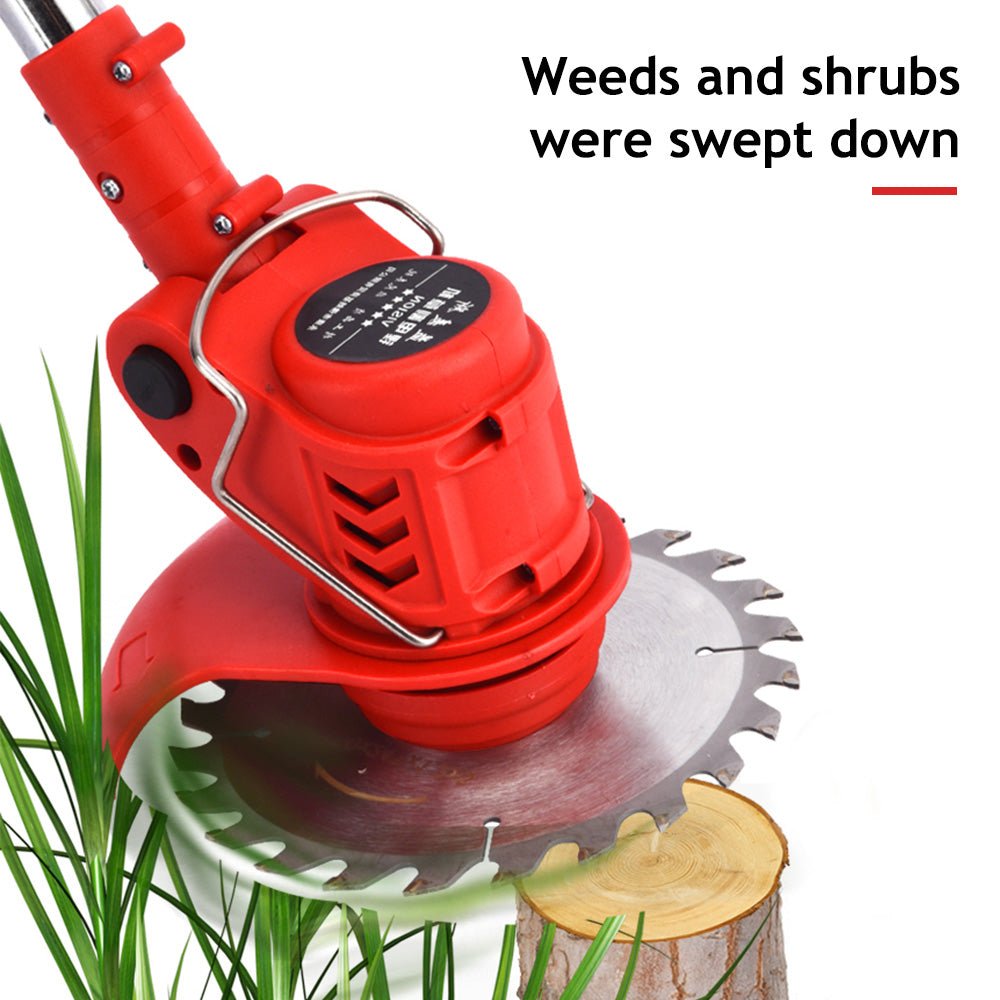Cordless Grass Trimmer Electric Whipper Snipper Strimmer 7 - Blade Suitable For Lawn Care - Frazy's Auto Parts