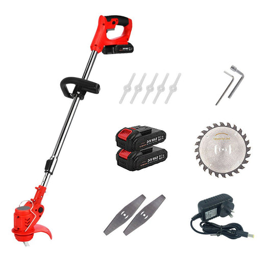 Cordless Grass Trimmer Electric Whipper Snipper Strimmer 7 - Blade Suitable For Lawn Care - Frazy's Auto Parts