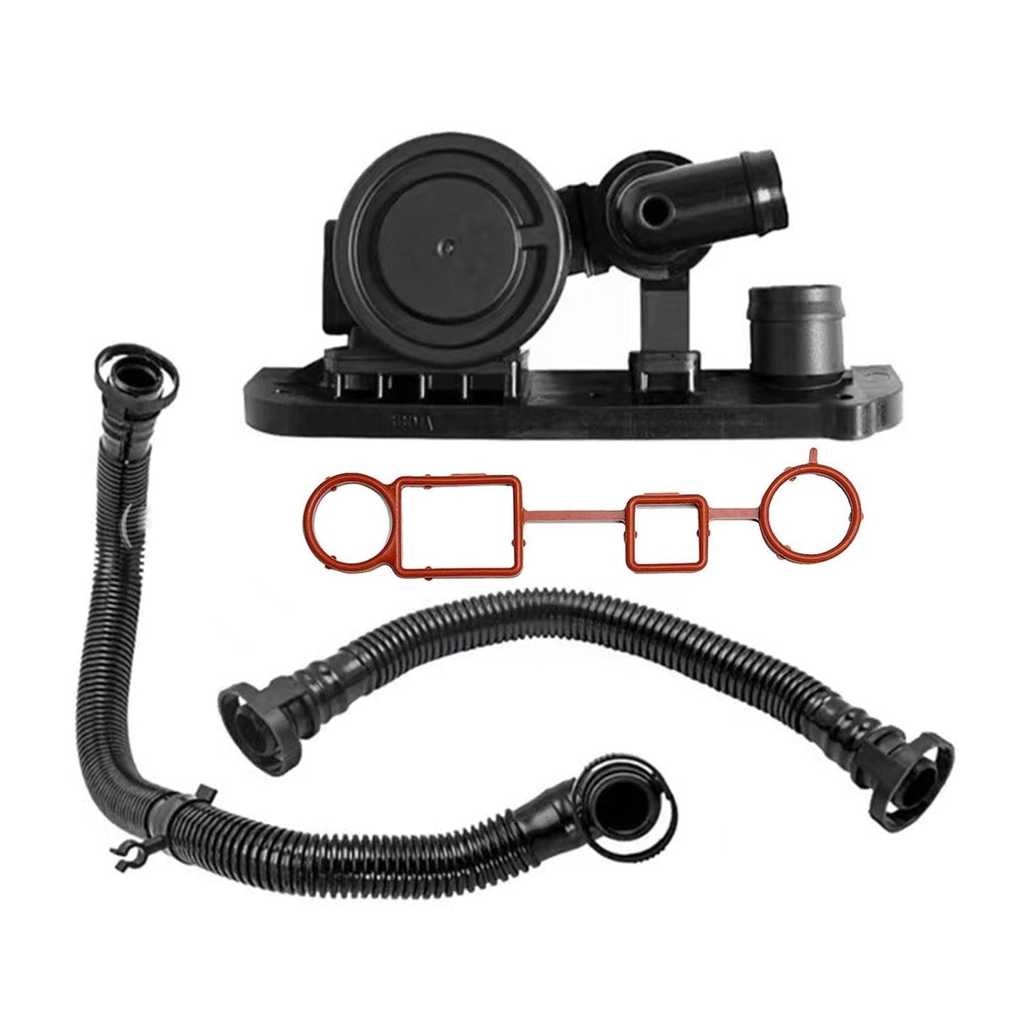 Crankcase Breather Hose & PCV Valve Kit Suitable for VW Golf MK5 Audi A4 2.0T - Frazy's Auto Parts