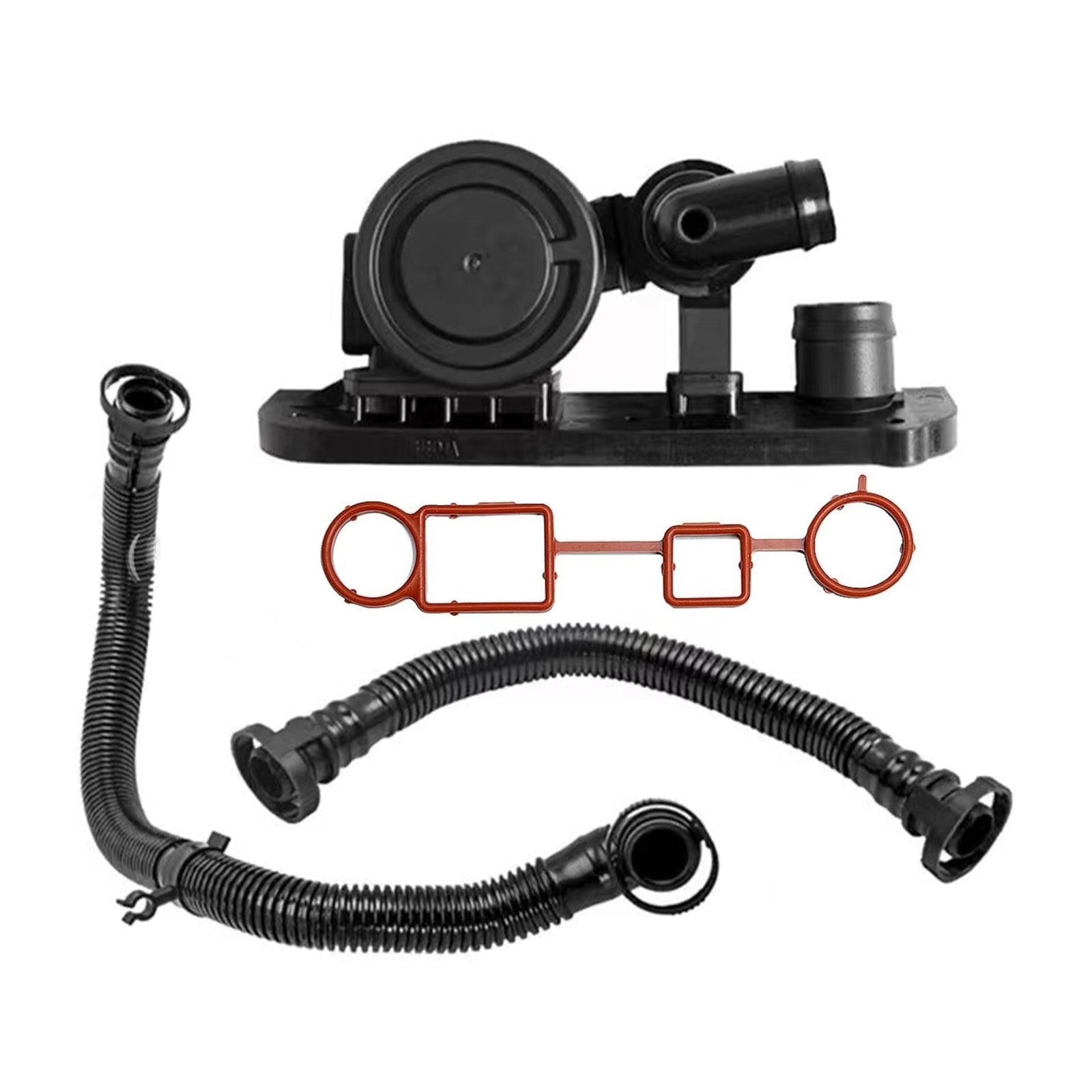 Crankcase Breather Hose & PCV Valve Kit Suitable for VW Golf MK5 Audi A4 2.0T - Frazy's Auto Parts