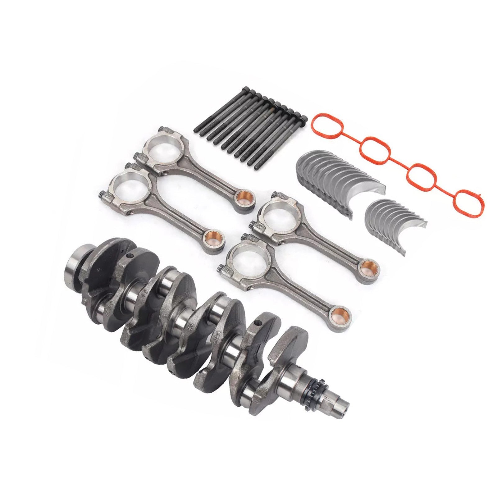Crankshaft & Connecting Rods & Bearings Suitable For Hyundai Kia G4FJ 1.6T - Frazy's Auto Parts