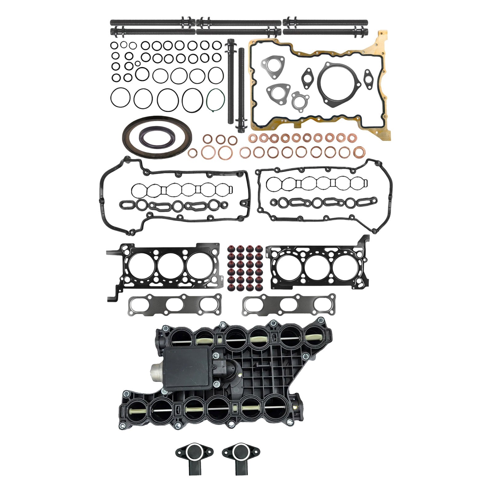 Cylinder Head Gasket Kit with Intake Swirl Motor Suitable For Jeep Cherokee 2011 - 2023 - Frazy's Auto Parts