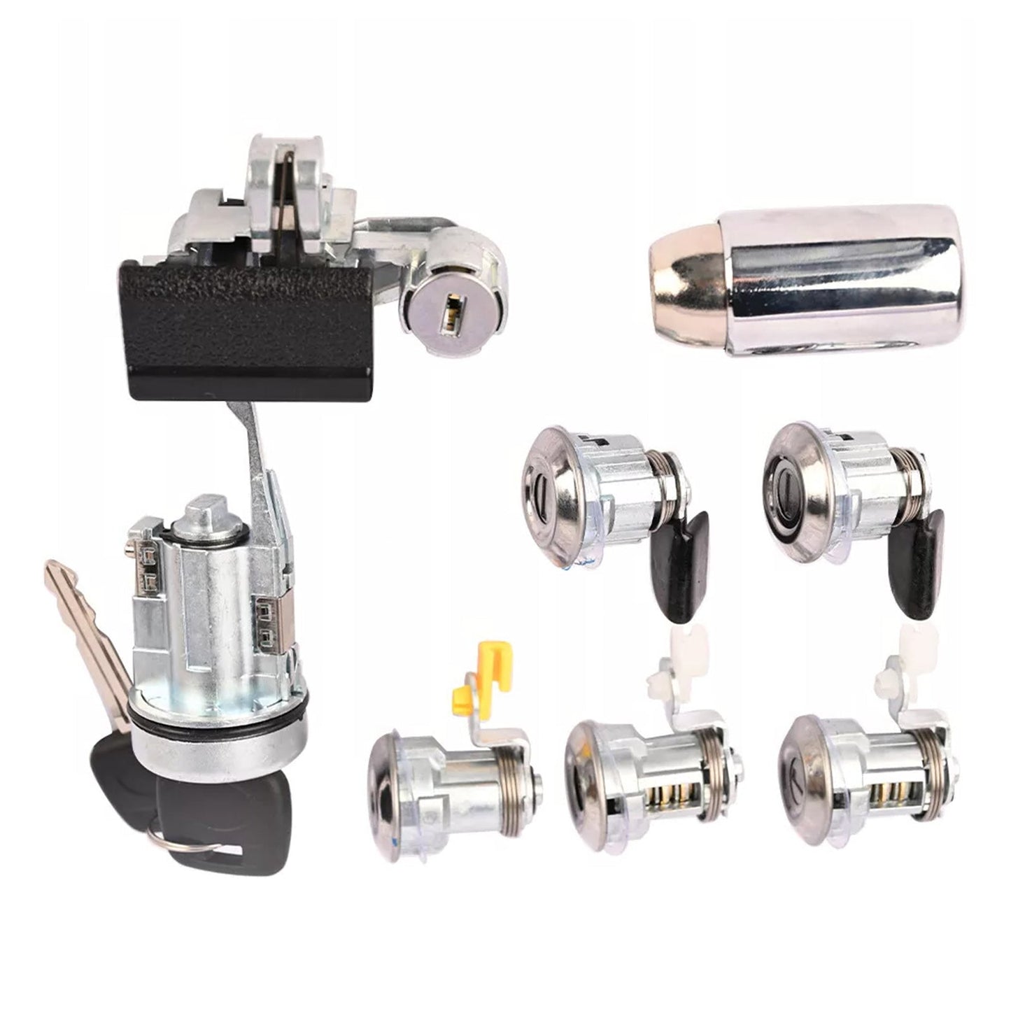 Cylinder Lock Ignition, Door, Fuel, Wheel & Glove Box Suitable For Toyota Land Cruiser HDJ78 - Frazy's Auto Parts