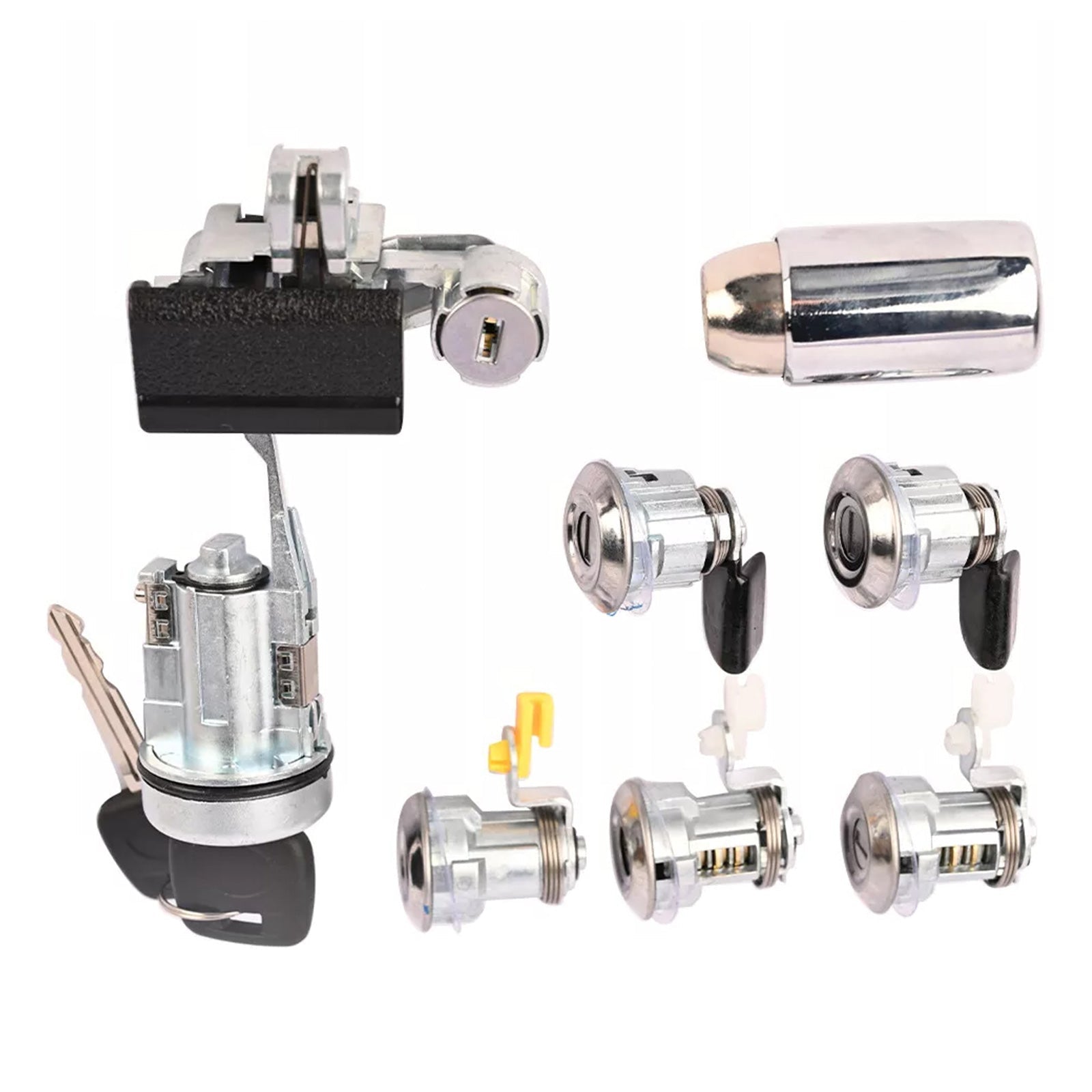 Cylinder Lock Ignition, Door, Fuel, Wheel & Glove Box Suitable For Toyota Land Cruiser HDJ78 - Frazy's Auto Parts