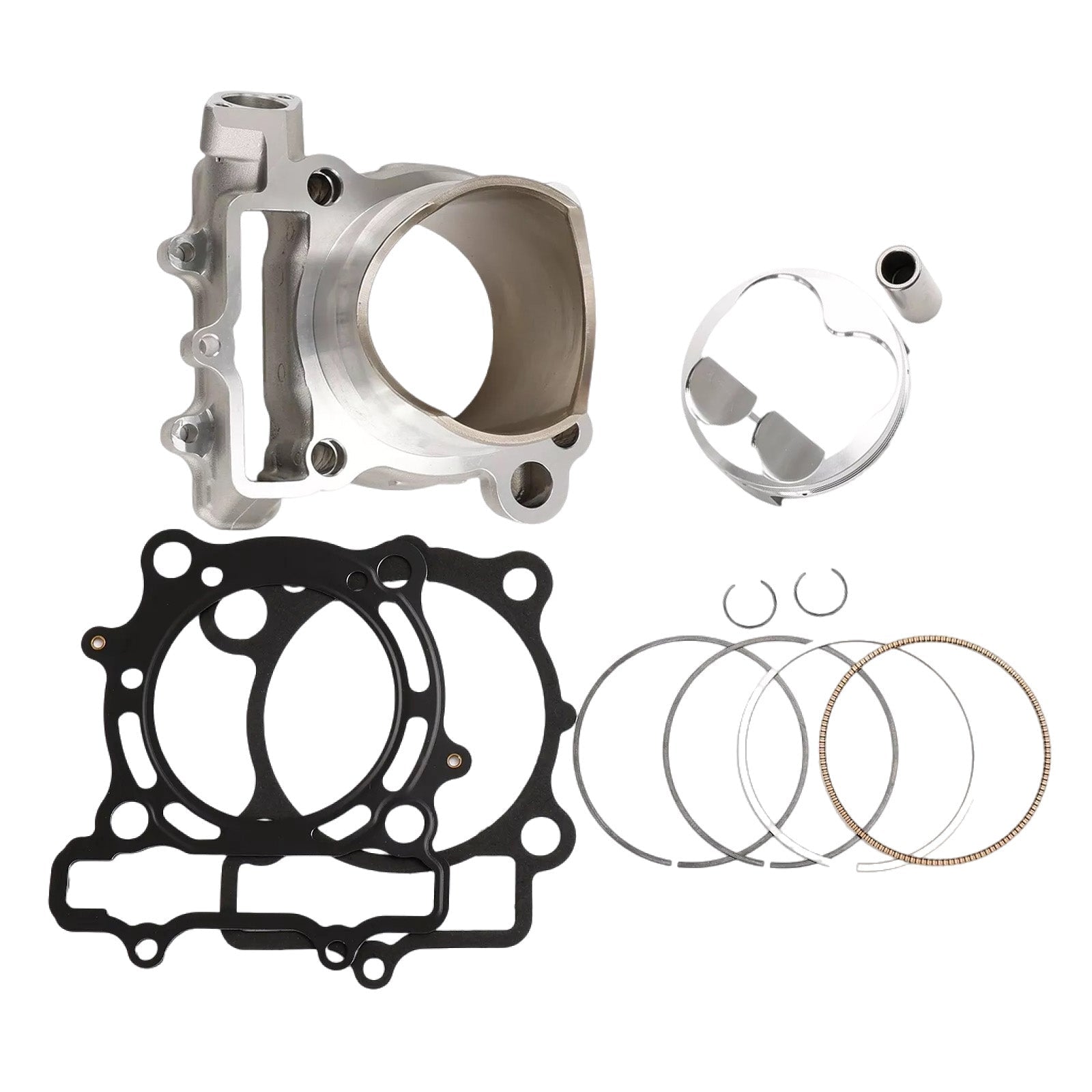 Cylinder Piston Gasket Kit 77mm 249cc Suitable For Kawasaki KX250F 2006 - Frazy's Auto Parts