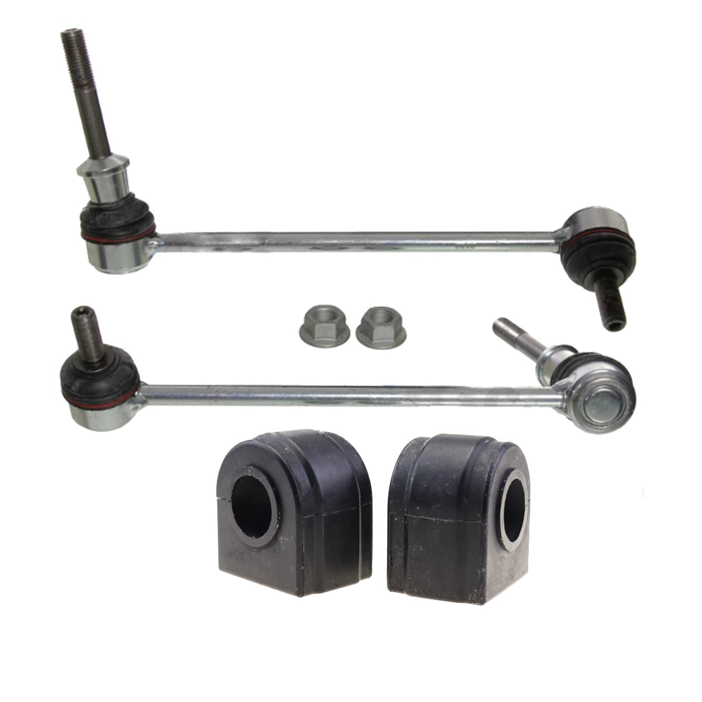 4Pcs/Set Front Stabilizer Sway Bar Link & Bushing Suitable For BMW X5 E70 X6 E71-1