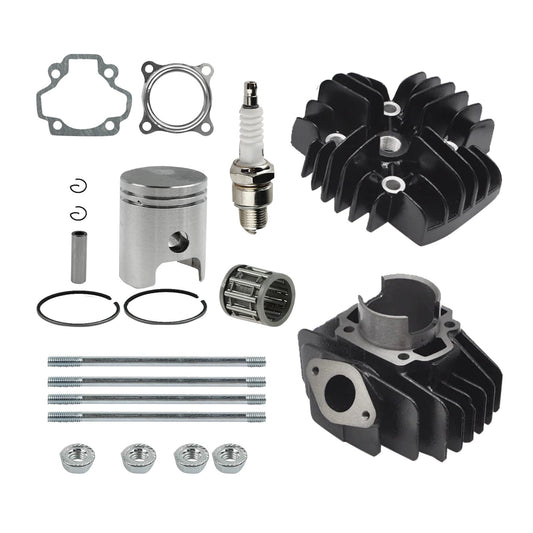 Big Bore Cylinder Piston & Gasket Kit Suitable For Yamaha PW50, QT50 60cc 1981-2009-0