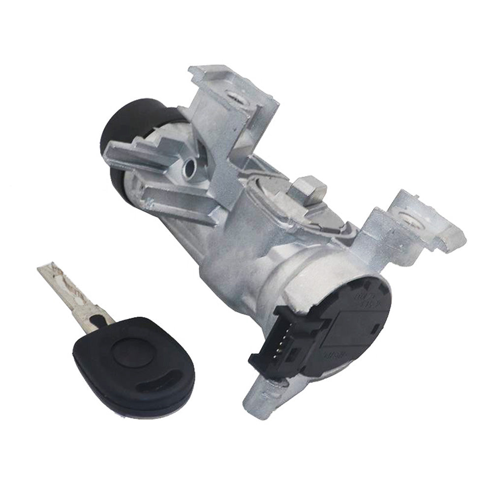 Ignition Lock Cylinder Switch and Housing Assembly with Key Suitable For VW / Audi A3-2