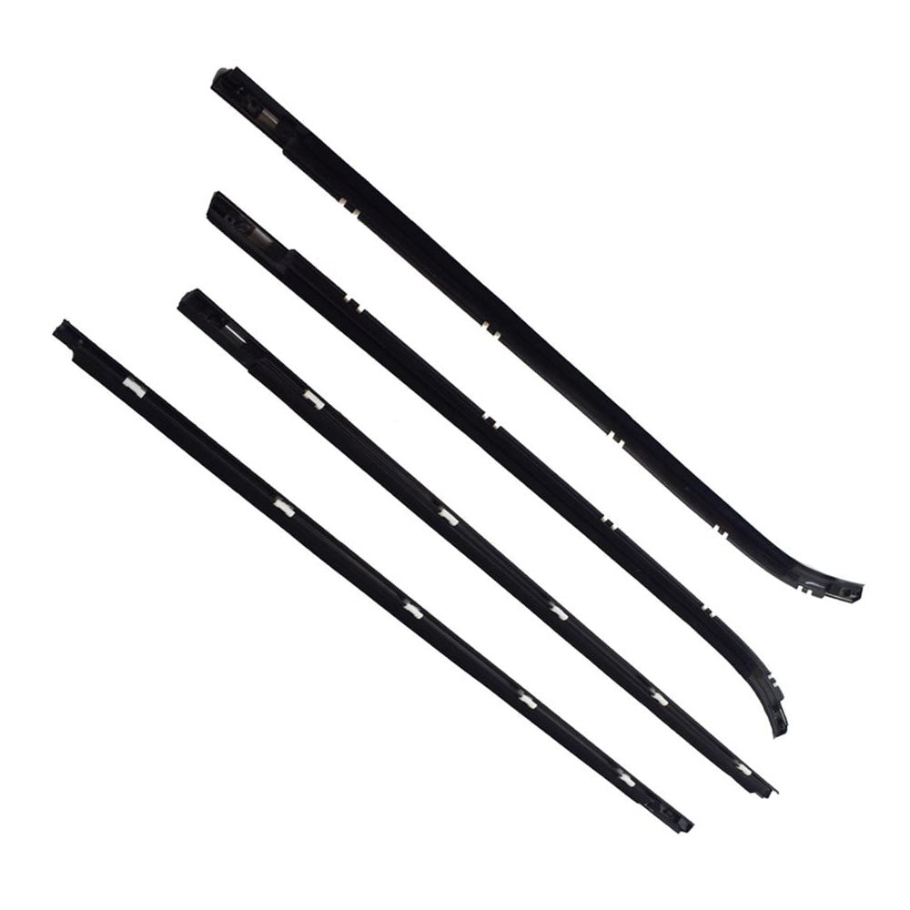 4x Weather Strip Window Moulding Trim Seal Belt Suitable For Hyundai i30 FD Hatch 2007–2012-1