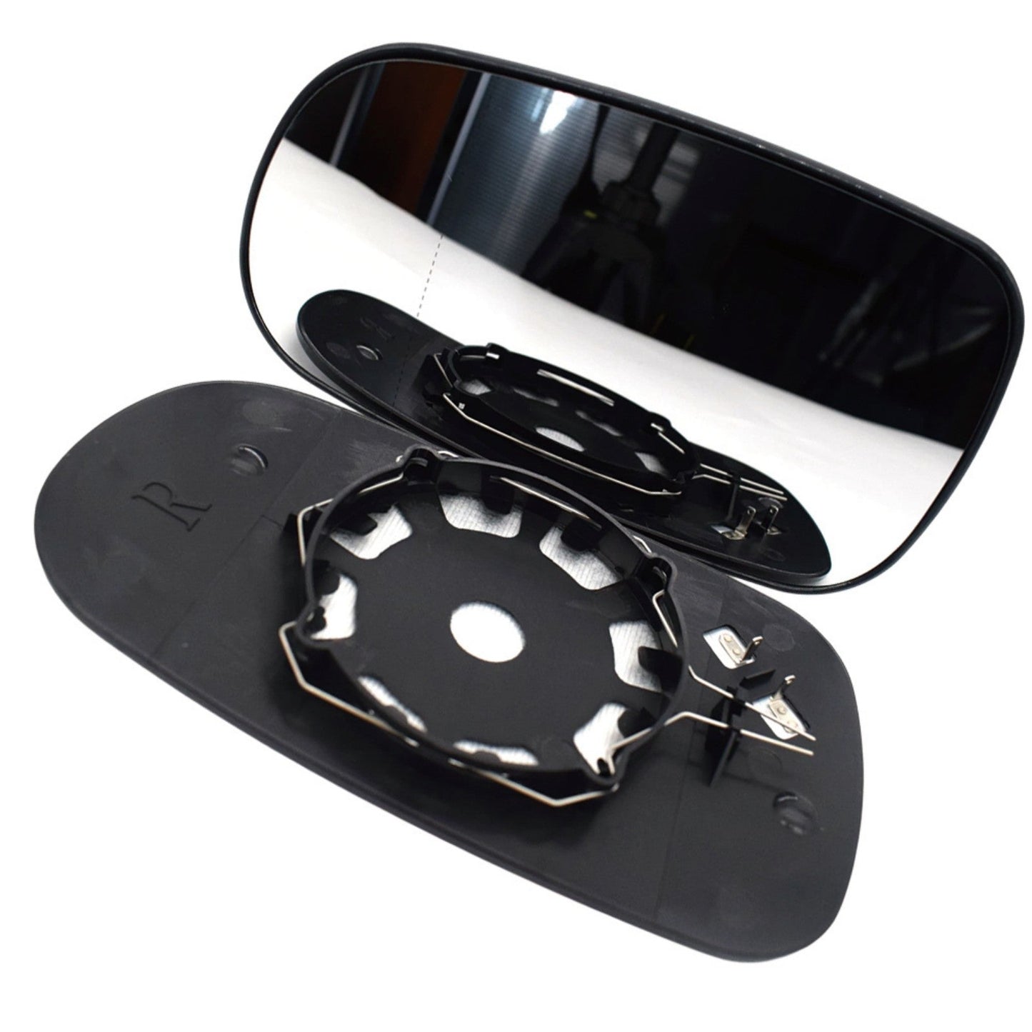 1 Pair Heated Mirror Glass Left & Right Suitable For Saab 9-5 9-3 93 2003-On-4