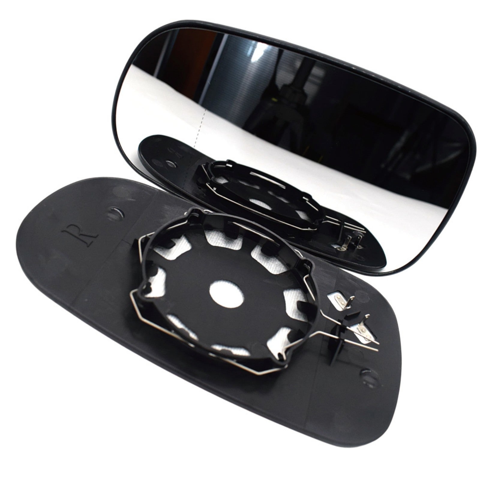 1 Pair Heated Mirror Glass Left & Right Suitable For Saab 9-5 9-3 93 2003-On-4