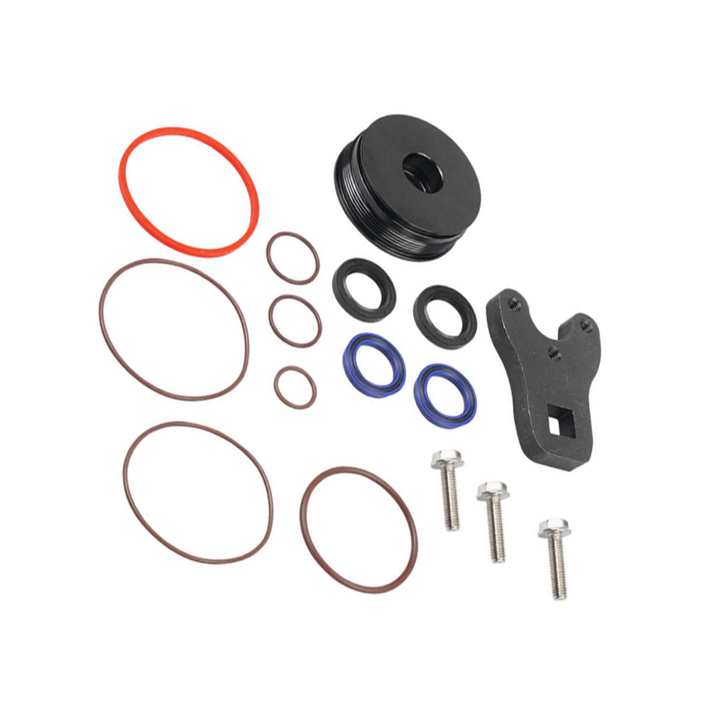 Trim Piston Repair Seal Kit with Wrench Suitable For Evinrude E-Tec 60HO-130hp-0