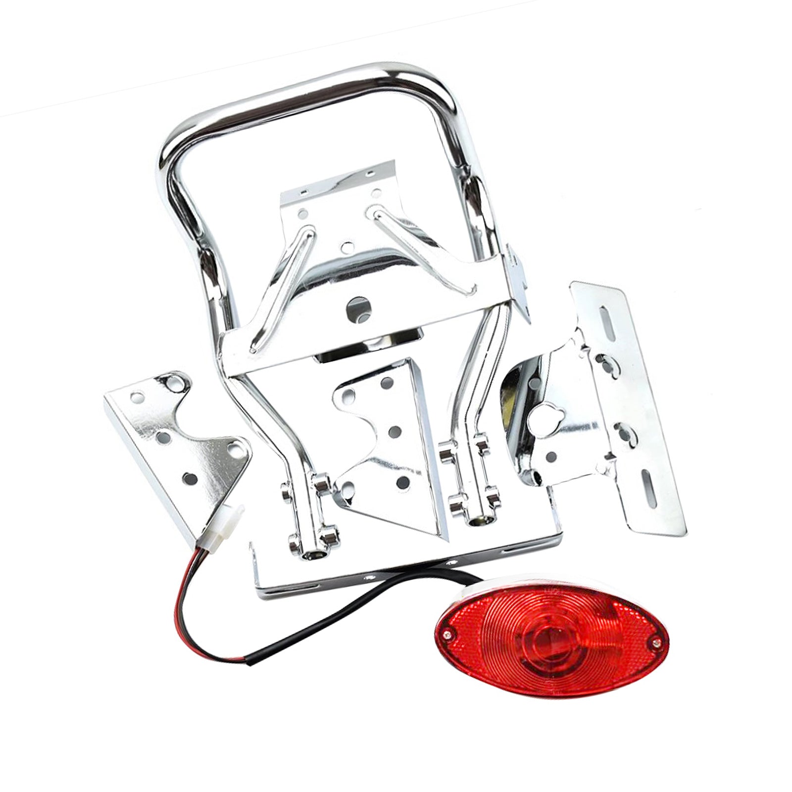 Rear Carrier Rack with Tail Light Suitable For Honda Z50J Monkey / Gorilla Motorcycle-3