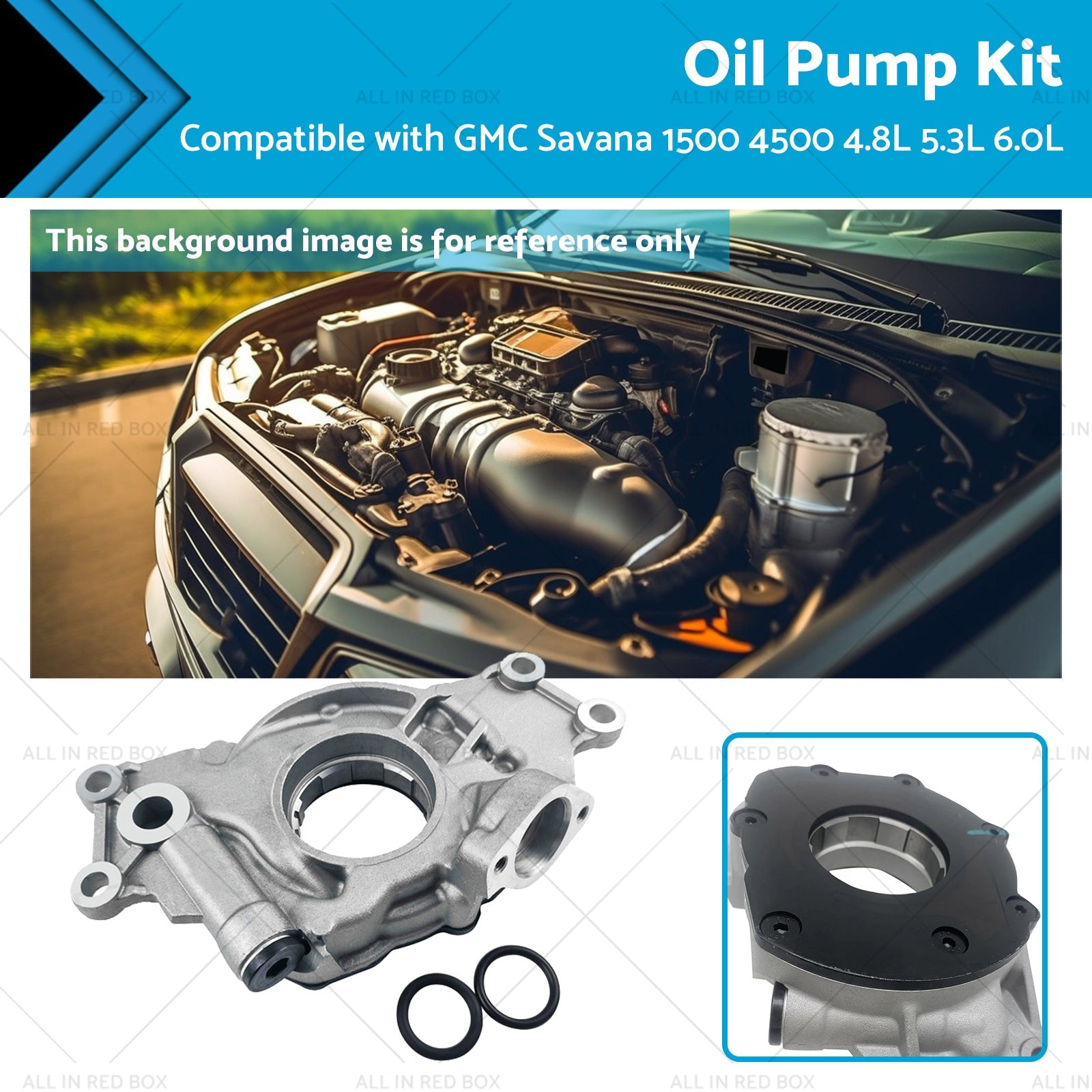 M295HV High Volume Oil Pump Kit Suitable for VT VX VY Holden Commodore LS1 V8-0