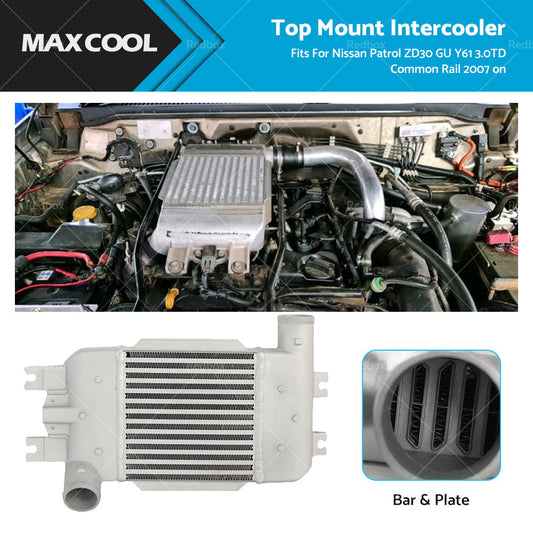 GU Intercooler For Nissan ZD30 Patrol Common Rail 3. 0L TD Upgrade Direct Fit 07-0
