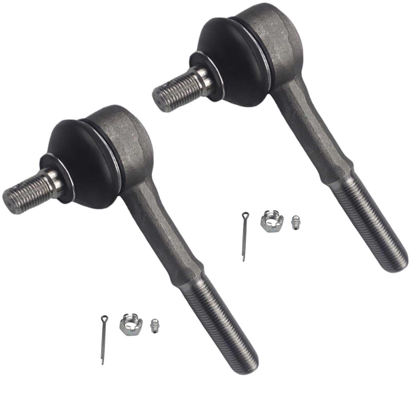 Front Inner Left & Right Tie Rod Relay Ends Suitable For Nissan Navara D21 1992-1997 4X4-1