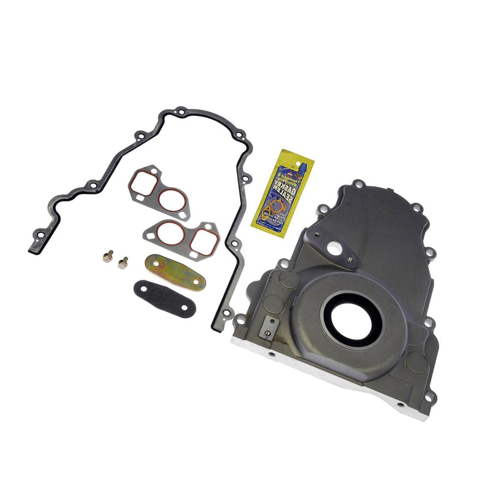 Timing Cover and Install Kit Set Suitable for Chevrolet GMC Cadillac V8-0