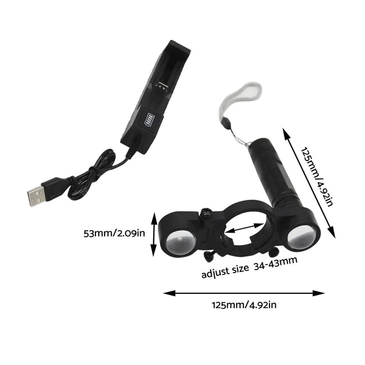 Automotive Paint Spray Gun With LED Light Suitable For Universal Fitment-2