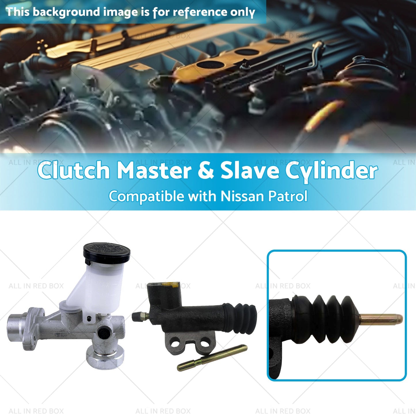 Clutch Slave, Master, and Booster Cylinder Suitable For Nissan Patrol GU Y61 4.2L-2
