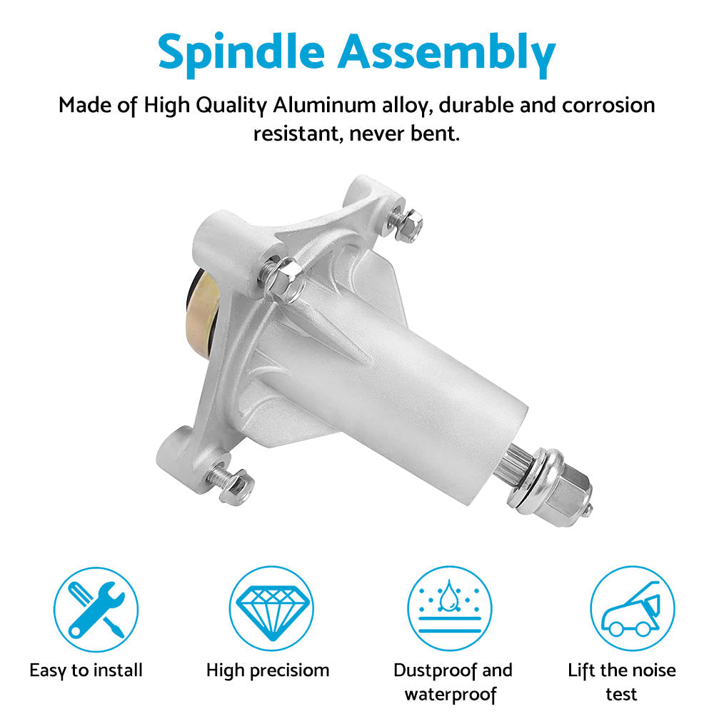 2xSpindle Assembly Suitable For 38-54inchHusqvarna Poulan Pro Mowers LT1597 LTH1797-3
