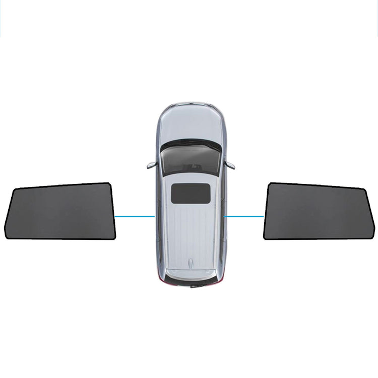 Magnetic Mesh Sun Blind Shades Front & Rear Suitable For Audi Q7 4LB 2006-2015-3