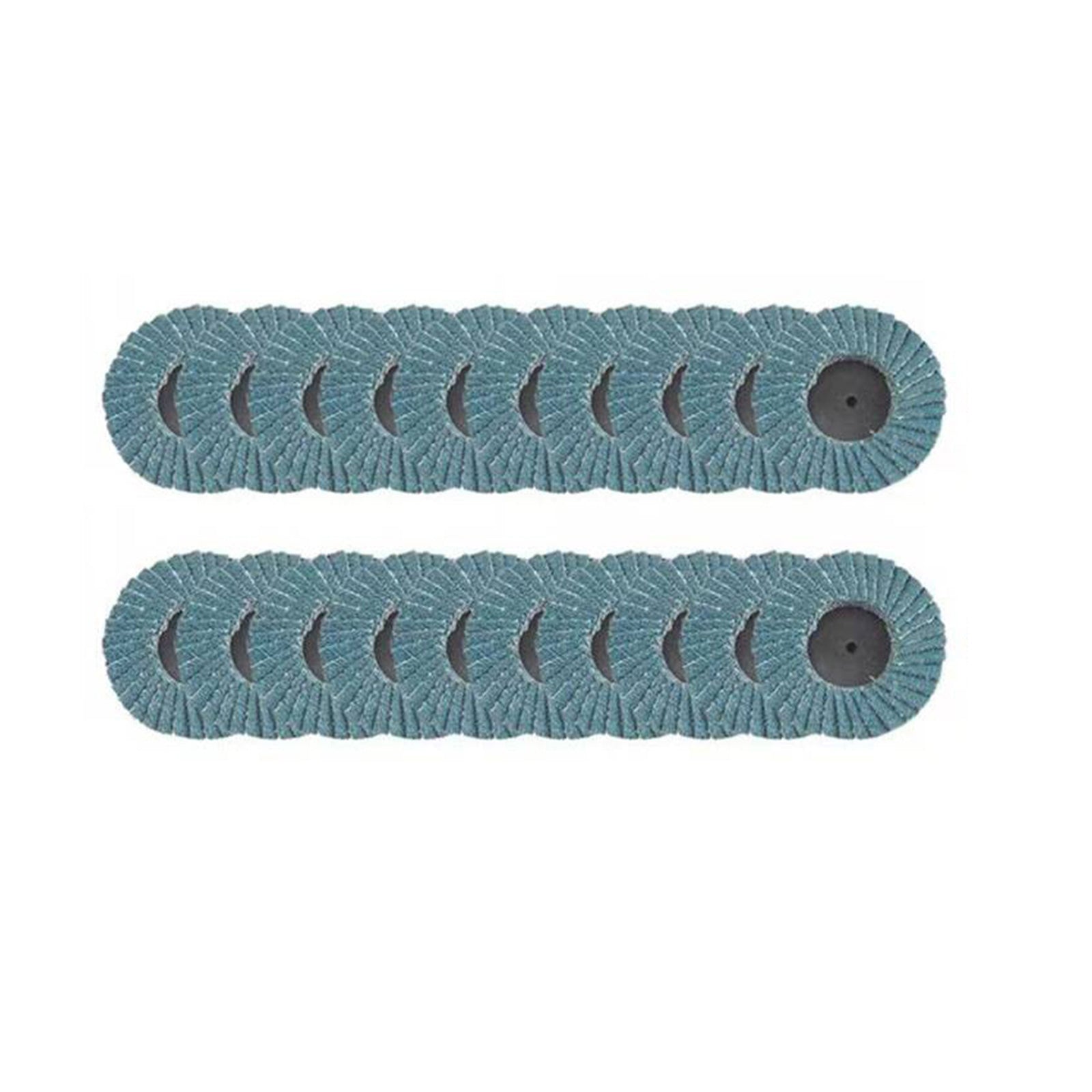 20x 2 inch (50mm) Quick Change Zirconia Flap Discs Suitable For Metal Sanding-0