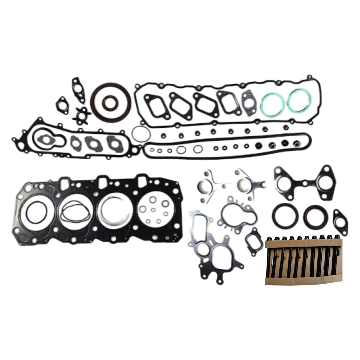 Cylinder Head With Bolts & Gasket Kit Suitable For Toyota Prado 3.0L 4Cyl 1KZ-TE-1