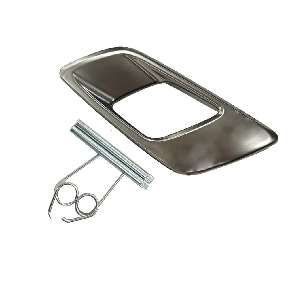 Dark Chrome Front Left Inner Door Handle Suitable For Ford Ranger PX 2011 - On - Frazy's Auto Parts