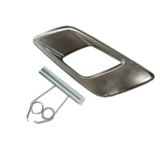 Dark Chrome Front Left Inner Door Handle Suitable For Ford Ranger PX 2011 - On - Frazy's Auto Parts