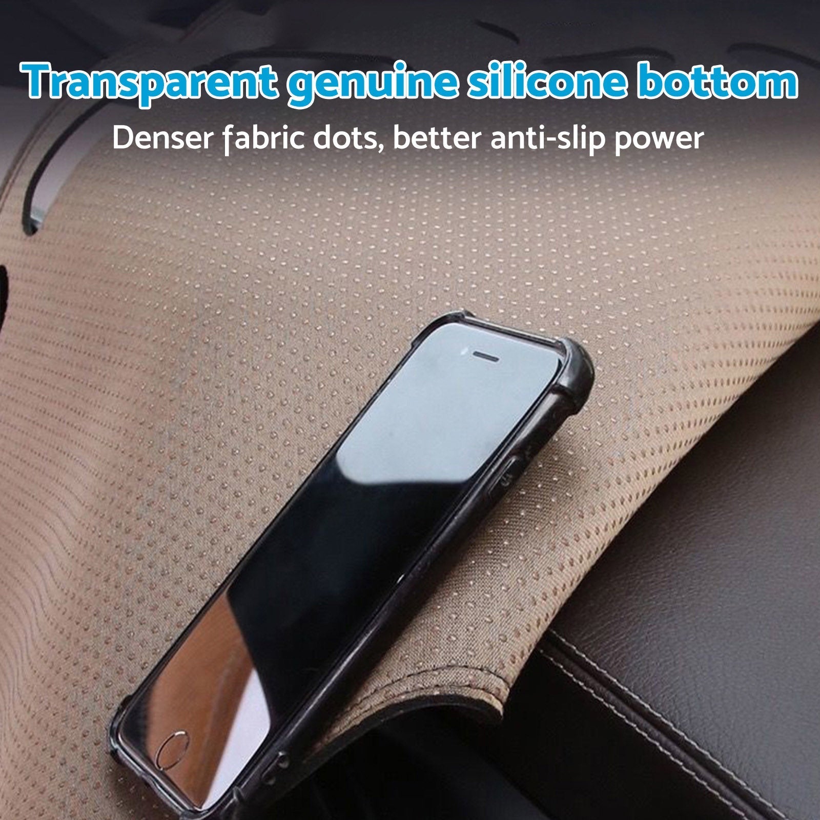 Dash Mat Non - Slip Microfiber Leather Black Suitable For LDV D90 2.0L 2017 - 2024 - Frazy's Auto Parts